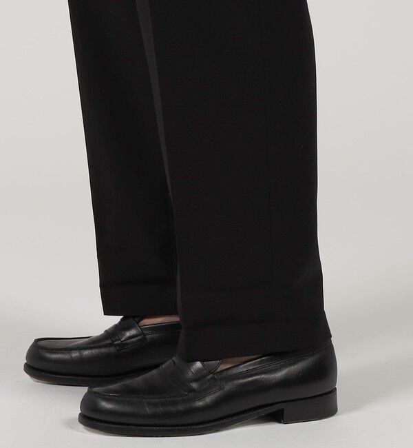 TOMORROWLAND MENS「60/2コットン イン1プリーツスラックス」|スラックス|