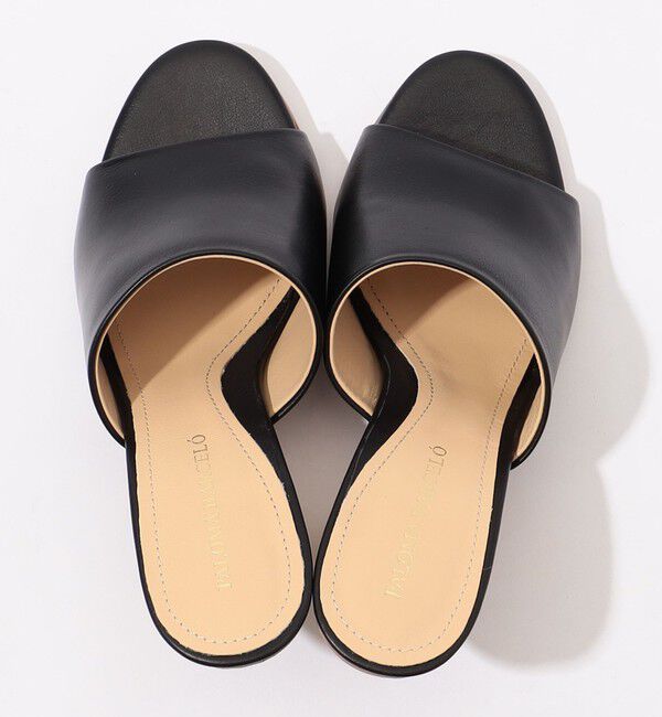 TOMORROWLAND GOODS「PALOMA BARCELO BRIGITE ラフィアヒールミュール」|サンダル|