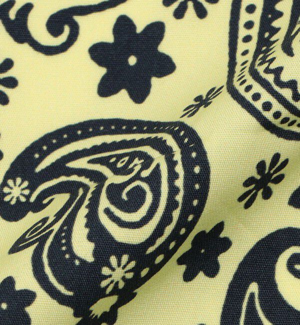 TOMORROWLAND GOODS「Kinloch コットン ペイズリーハンカチ」|ハンカチ|