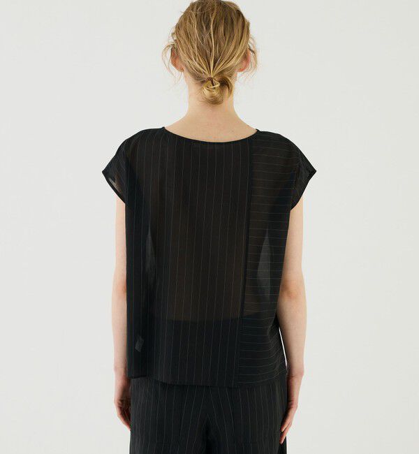 GALERIE VIE「ボイルコットン ドロップショルダーTシャツ」|シャツ・ブラウス|