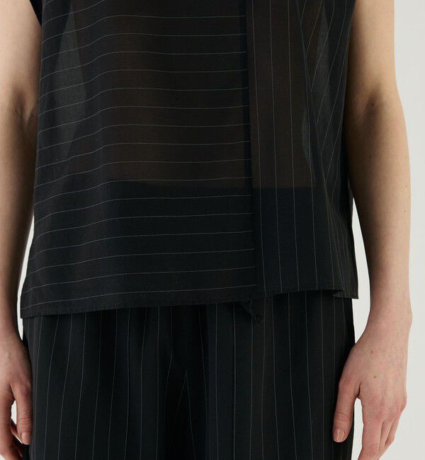 GALERIE VIE「ボイルコットン ドロップショルダーTシャツ」|シャツ・ブラウス|