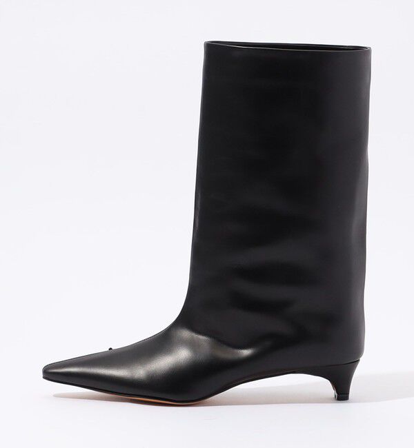 TOMORROWLAND GOODS「HENRI EN VARGO CARME ミドルブーツ」|ロングブーツ|