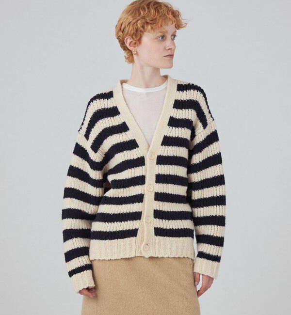 MACPHEE ウールカーディガン フリッジーウール Vネックカーディガン（MACPHEE）｜ルミネの