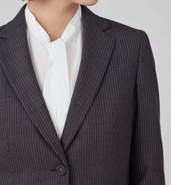 TOMORROWLAND collection「ウーステッドトラック シングル2Bジャケット」|テーラードジャケット|