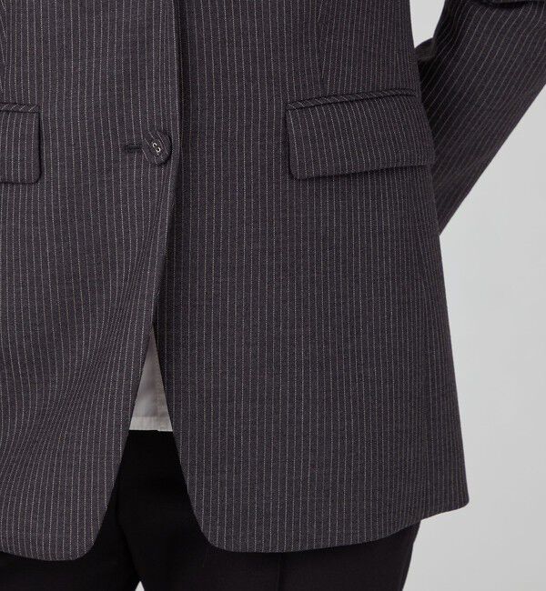 TOMORROWLAND collection「ウーステッドトラック シングル2Bジャケット」|テーラードジャケット|