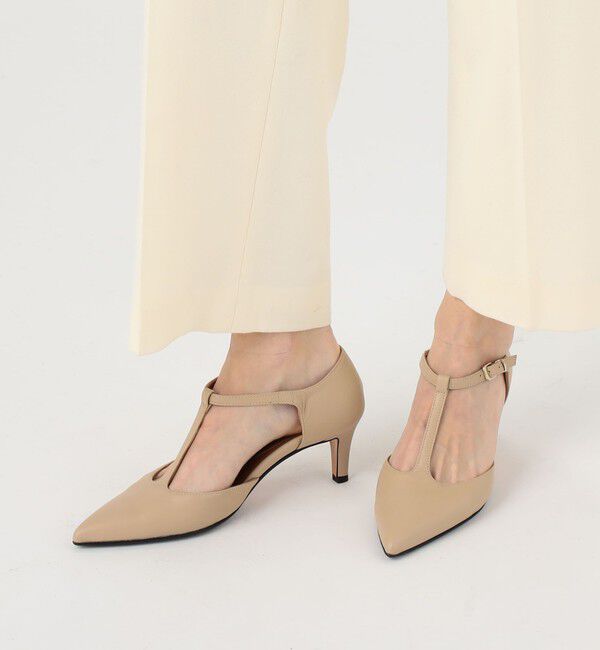 TOMORROWLAND GOODS「FABIO RUSCONI EMILIA Tストラップ パンプス」|パンプス|
