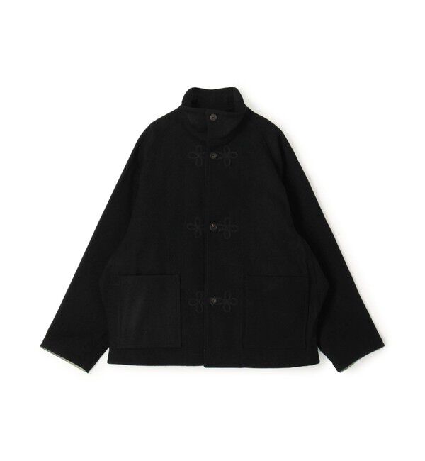TOMORROWLAND GOODS「HAVERSACK スタンドカラーブルゾン」|ブルゾン・スタジャン|19 ブラック