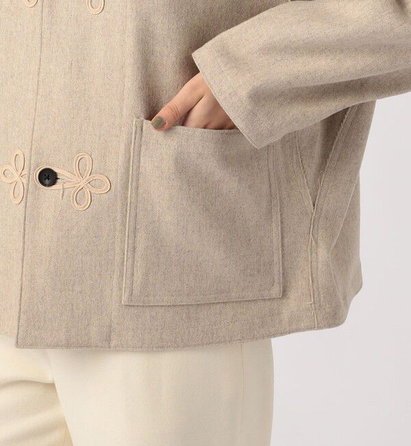 TOMORROWLAND GOODS「HAVERSACK スタンドカラーブルゾン」|ブルゾン・スタジャン|