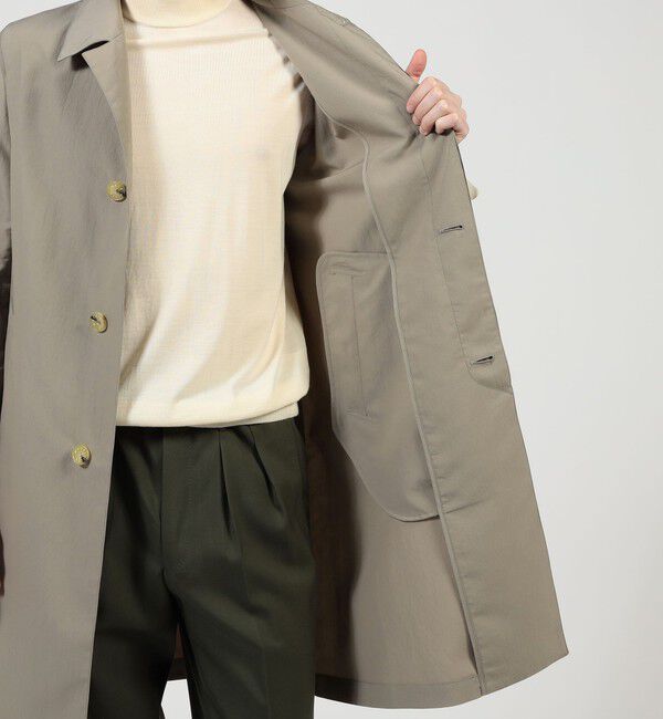 TOMORROWLAND MENS「【別注】MACKINTOSH DUNKELD パッカブル ステンカラーコート」|ステンカラーコート|