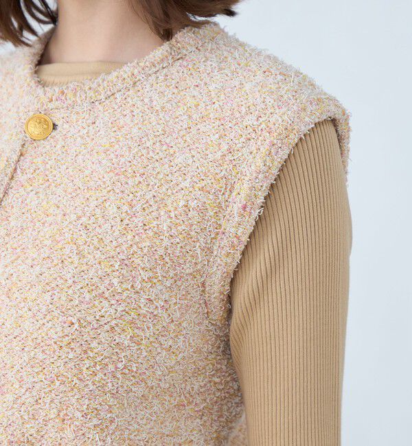 MACPHEE「ツイードニット ベスト」|ベスト・ジレ|