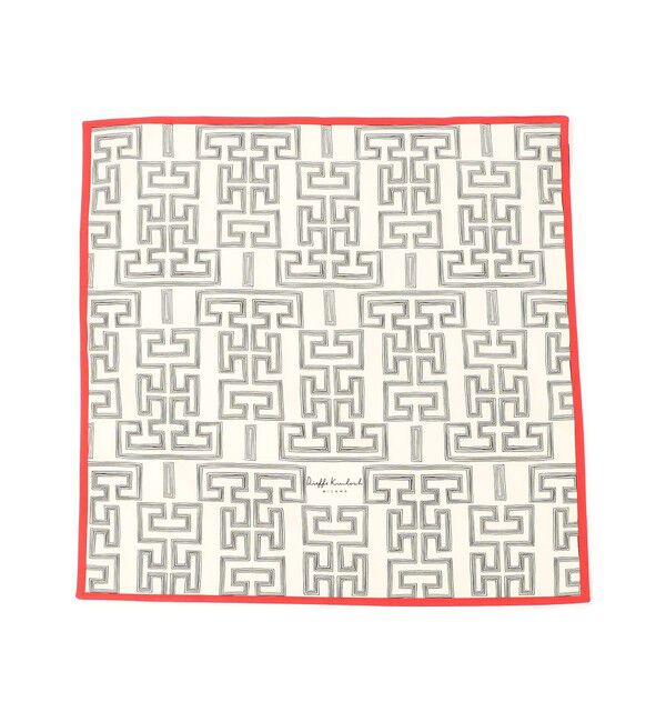 TOMORROWLAND GOODS「Kinloch コットン プリント ハンカチ」|ハンカチ|