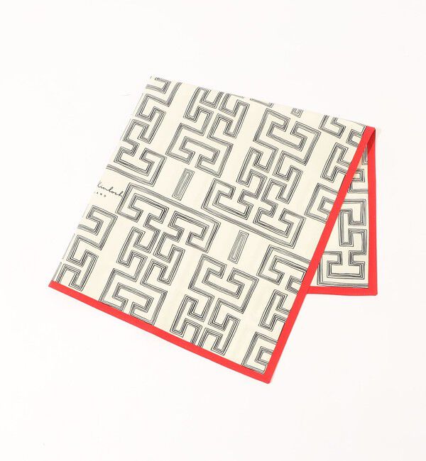 TOMORROWLAND GOODS「Kinloch コットン プリント ハンカチ」|ハンカチ|