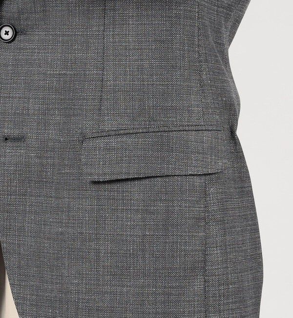 TOMORROWLAND MENS「ウールシルクリネン シングルブレステッド 2Bジャケット SUMMER TIME  LORO PIANA」|テーラードジャケット|