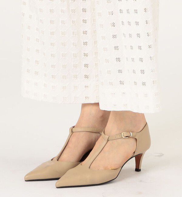 Ballsey「コットンエンブロイダリー サイドタブパンツ」|その他|