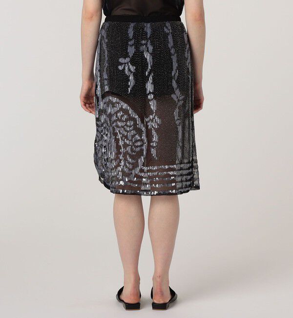 TOMORROWLAND BUYING WEAR「BODE スパンコールエンブロイダリー アシンメトリースカート」|スカート|