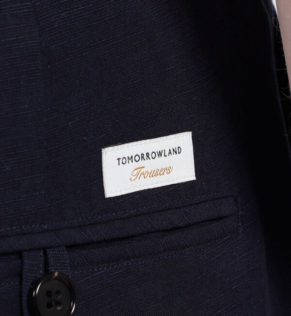 TOMORROWLAND MENS「セルロースリネン 1プリーツバレル イージーパンツ」|その他|