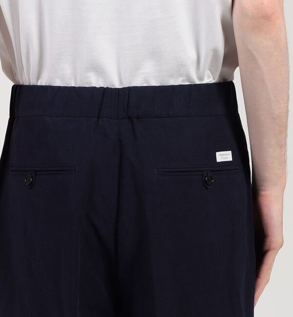 TOMORROWLAND MENS「セルロースリネン 1プリーツバレル イージーパンツ」|その他|