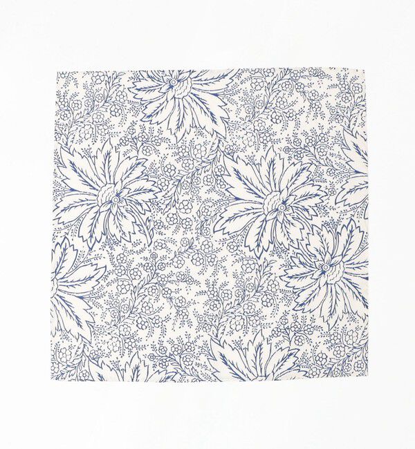 SOULEIADO「SOULEIADO リネンプリント バンダナ」|バンダナ・スカーフ|