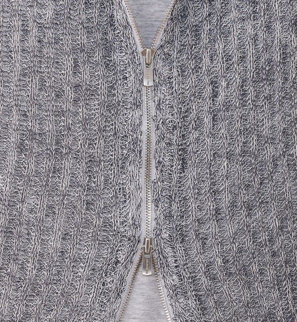 GALERIE VIE「コットンリネンムリネ フーデッドカーディガン」|カーディガン|