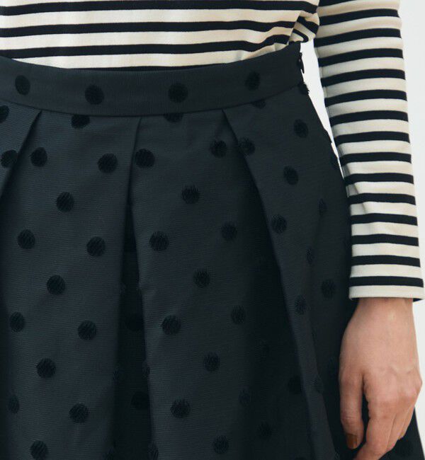 TOMORROWLAND collection「モールポルカドット コクーンスカート」|スカート|