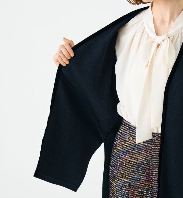 Ballsey「ミラノリブ Vネックジレ」|ベスト・ジレ|