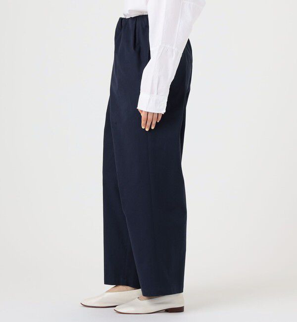 GALERIE VIE「ノンマーセライズドコットン アシンメトリーパンツ」|その他|