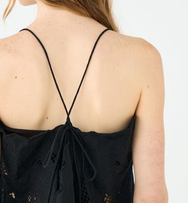 SOULEIADO「バンダナエンブロイダリー キャミソールワンピース」|ワンピース|