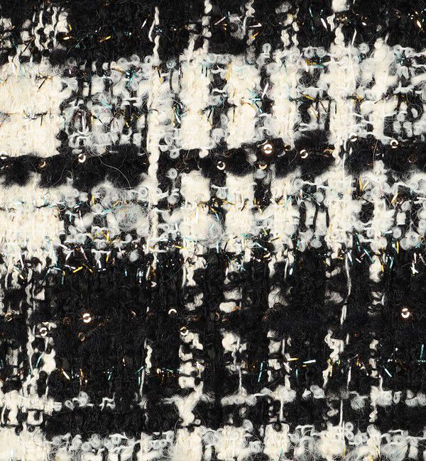 TOMORROWLAND collection「オーロラグレンチェック ノーカラージャケット」|ノーカラージャケット|