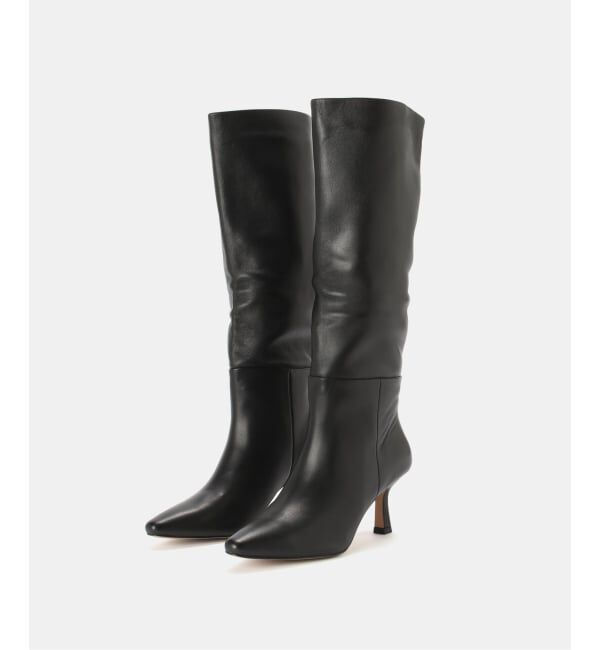  「MOLLINI ALESIN-MO：ロングブーツ」|ロングブーツ|ブラック