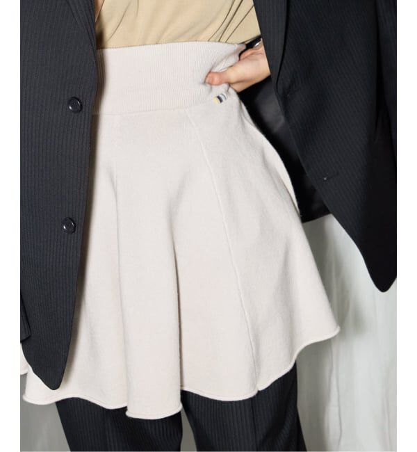  「EXTREME CASHMERE X GIRL：スカート」|スカート|ナチュラル