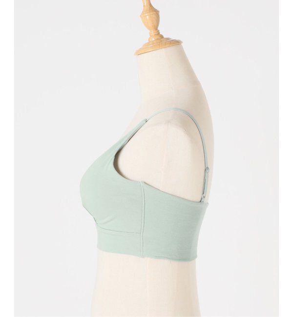 EMILYWEEK「【for MOM】オーガニックコットン混 マタニティカシュクールブラ（グリーン）」|インナー|