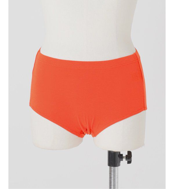 EMILYWEEK「【RESET】オーガニックコットン混 2WAYサニタリーショーツ（オレンジレッド）」|インナー|