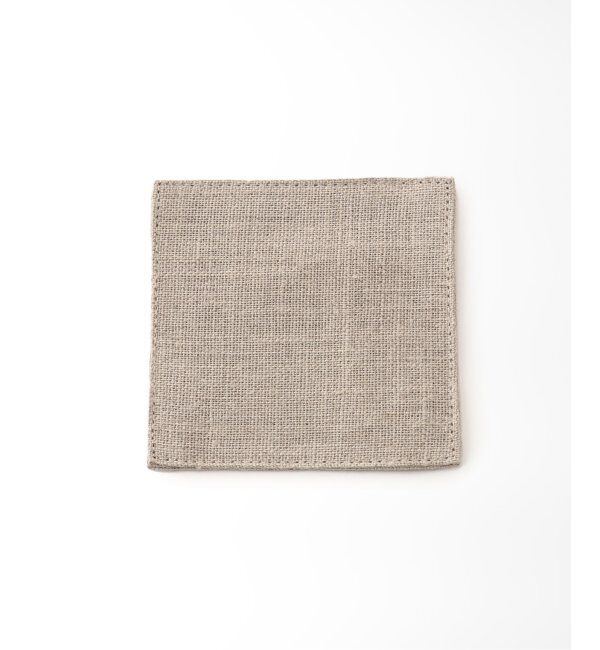 journal standard Furniture「【fog linen work/フォグリネンワーク】LINEN COASTER　コースター」|食器・キッチングッズ|ベージュ