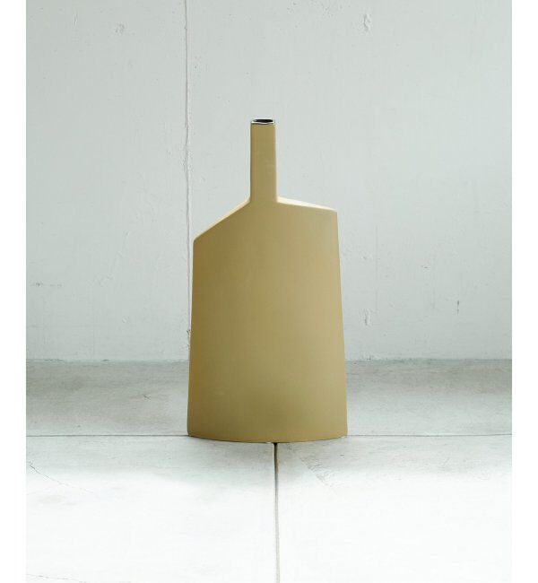 journal standard Furniture「【CLAY/クレイ】 CONTE VASE 24x8.5x49 コンテ ベース 花瓶」|その他|キャメル