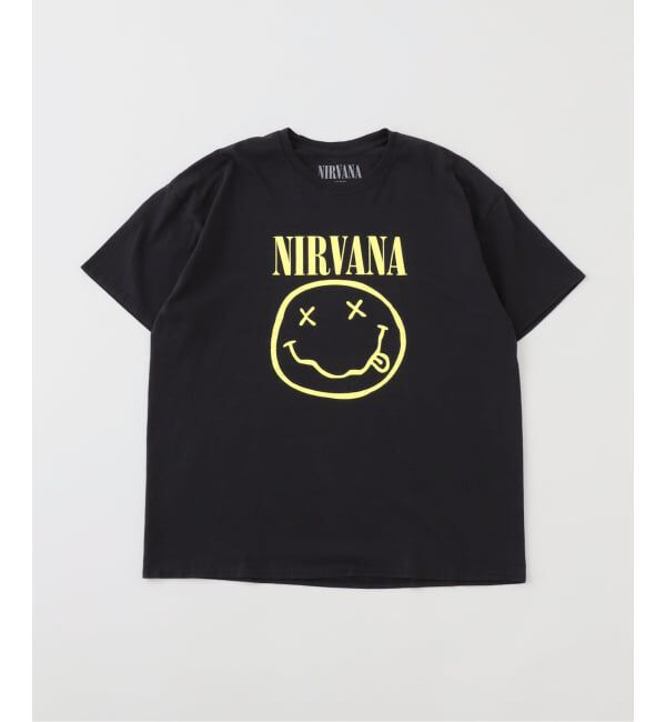 JOINT WORKS「THRIFTY LOOKスリフティルック /NIRVANA Tシャツ」|Tシャツ・カットソー|ブラック