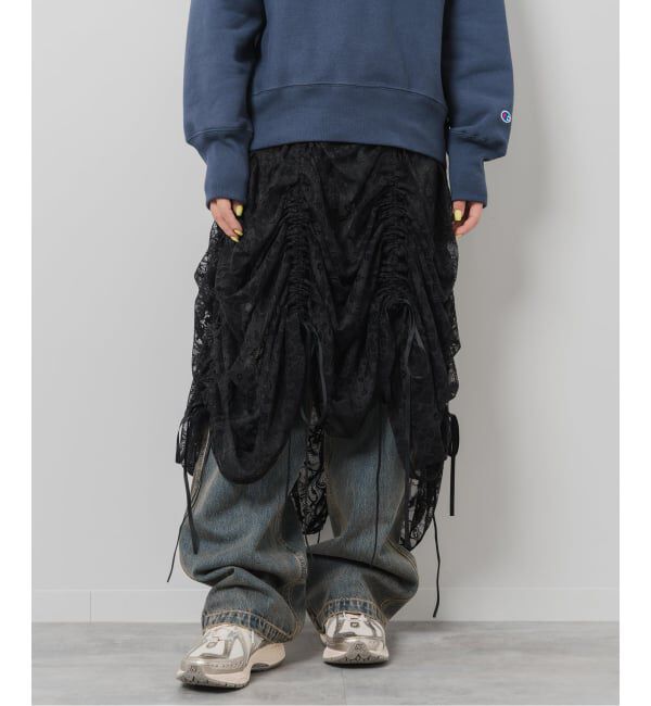 JOINT WORKS「ANNA SUI NYC / アナスイエヌワイシー マルチシャーリングスカート」|スカート|ブラック