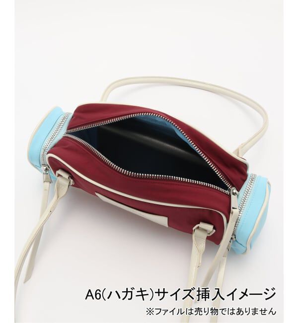 JOINT WORKS「ANNA SUI NYC / アナスイエヌワイシー 2トーンカラーナイロンバッグ」|ハンドバッグ|