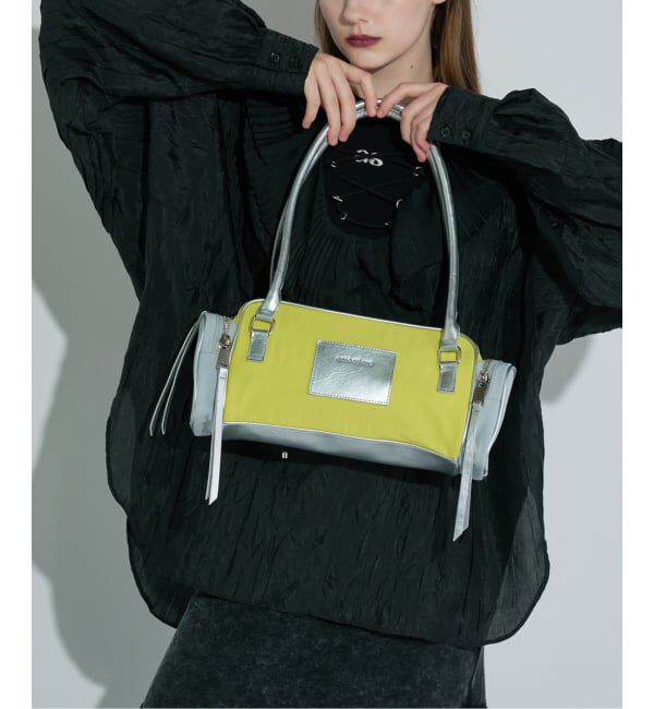 JOINT WORKS「ANNA SUI NYC / アナスイエヌワイシー 2トーンカラーナイロンバッグ」|ハンドバッグ|