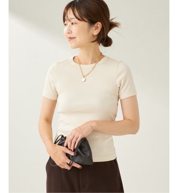 Plage「FLORE FLORE / フローレフローレ CAR Tシャツ」|Tシャツ・カットソー|ナチュラル