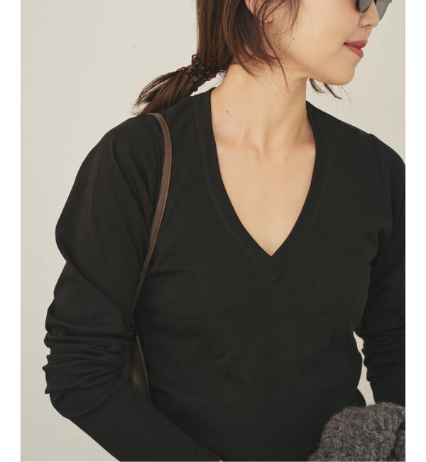 Plage「Vneck ロンT」|Tシャツ・カットソー|