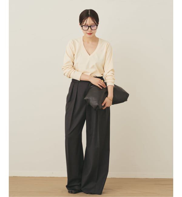 Plage「Vneck ロンT」|Tシャツ・カットソー|