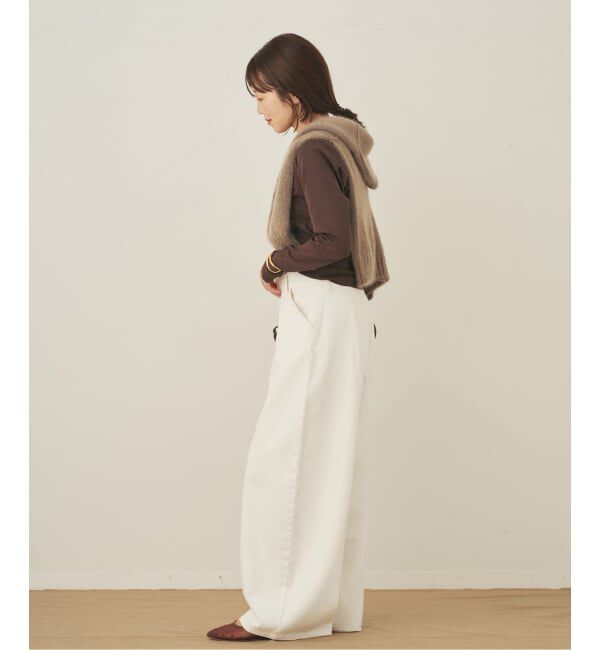 Plage「Vneck ロンT」|Tシャツ・カットソー|