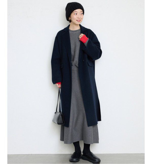 SLOBE IENA「《追加》ミラノリブニットフレアスカート」|スカート|