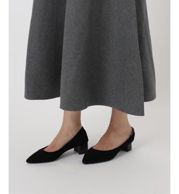 SLOBE IENA「《追加》ミラノリブニットフレアスカート」|スカート|