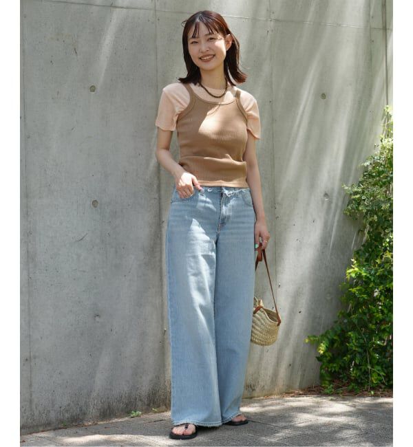SLOBE IENA「《追加》Levi&rsquo;s/リーバイス SLOBE別注 XL straight デニムパンツ」|デニム|