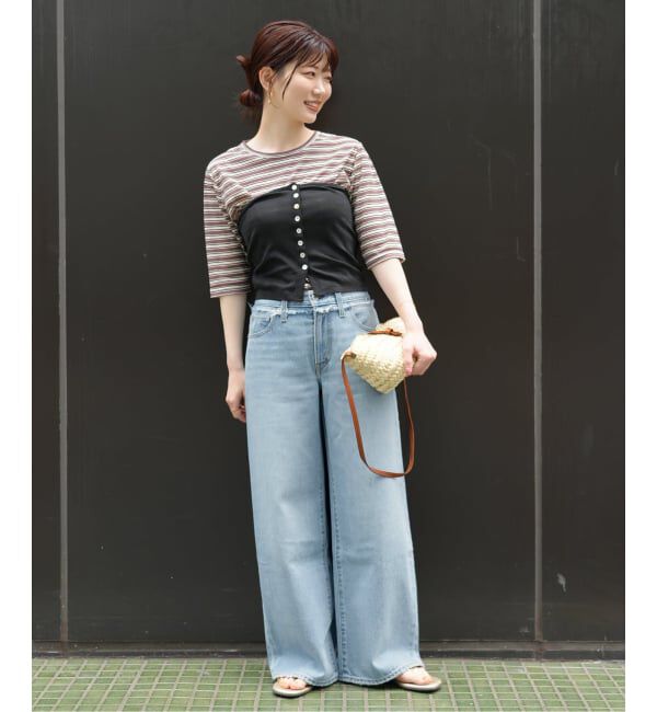 SLOBE IENA「《追加》Levi&rsquo;s/リーバイス SLOBE別注 XL straight デニムパンツ」|デニム|