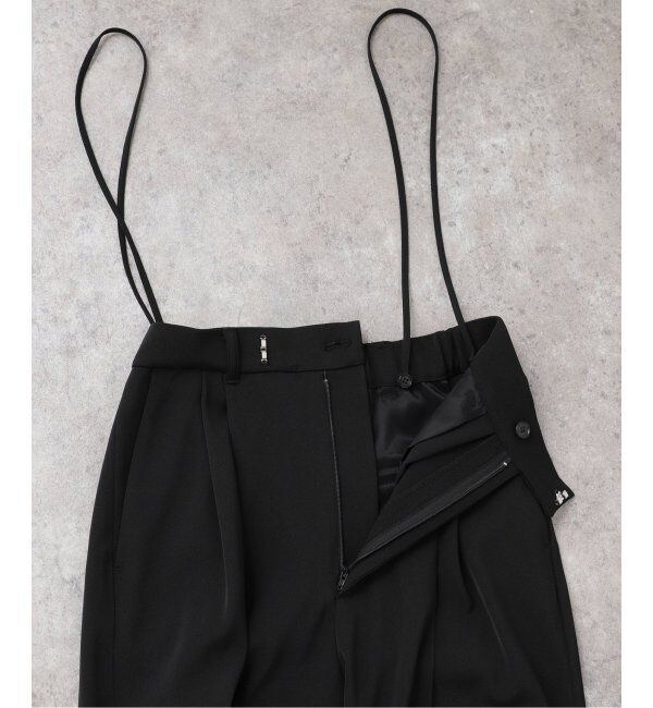 IENA「《追加4》サスペンダーツイルパンツ」|スラックス|