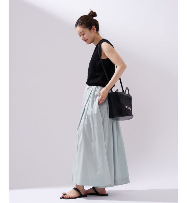 IENA「《WEB限定/追加3》タイプライター ボリュームスカート」|スカート|