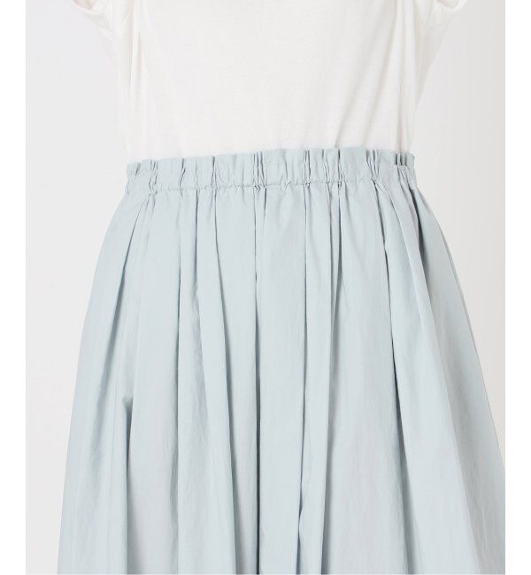 IENA「《WEB限定/追加3》タイプライター ボリュームスカート」|スカート|