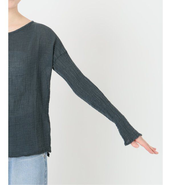 IENA「LES ATELIERS FRANCAIS DE CONFECTION ロングスリーブトップス」|シャツ・ブラウス|